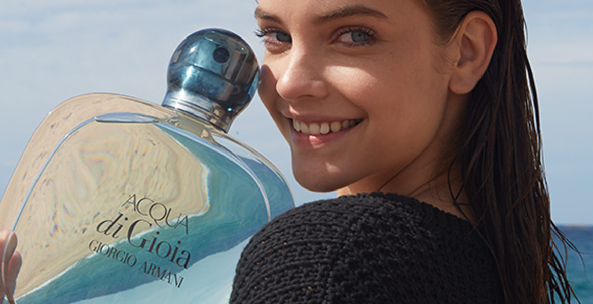 Barbara Palvin Acqua di Gioia Armani