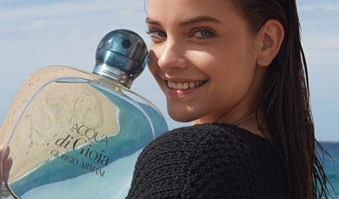 Barbara Palvin Acqua di Gioia Armani