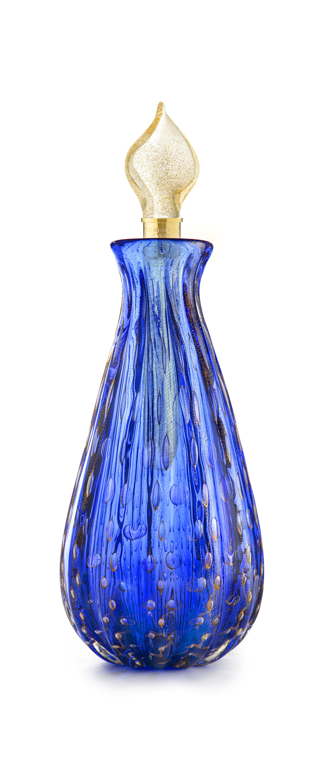 Vaso blu & oro Murano Art Collection