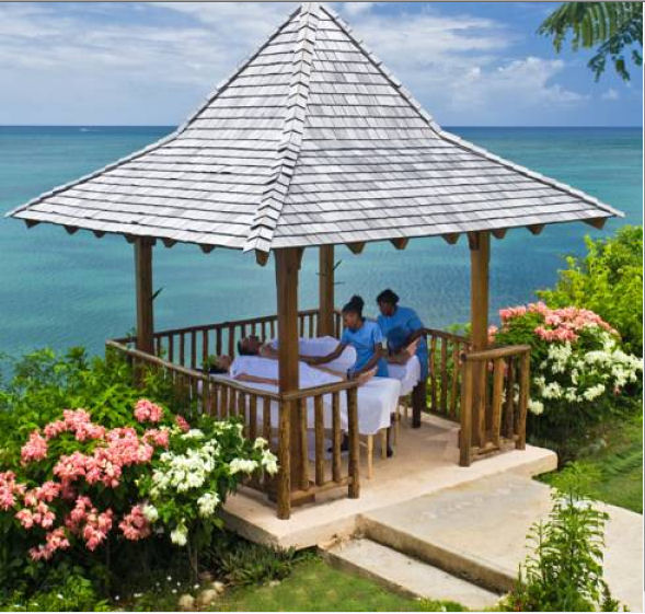 Saint Lucia - the outdoor treatment
