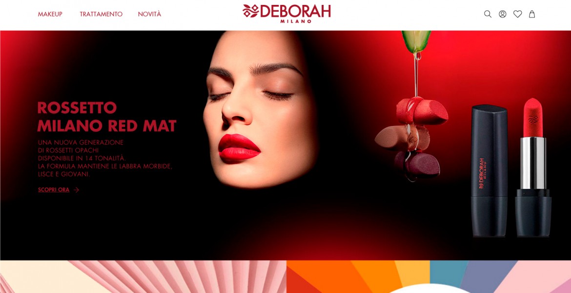 Nuovo E-commerce Deborah Milano