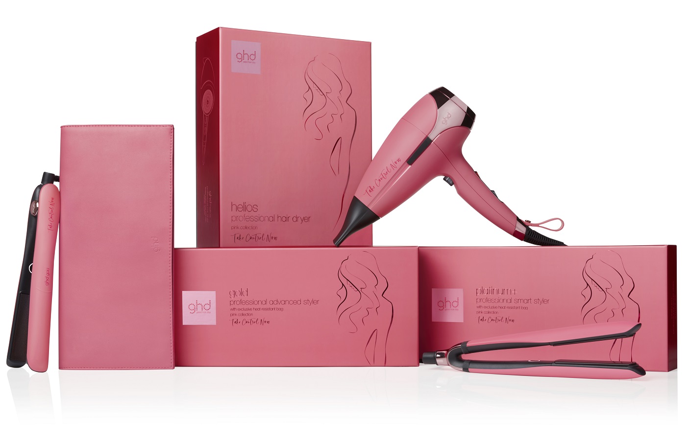 Ghd Gold Styler Pink Piastra Per Capelli Professionale Edizione