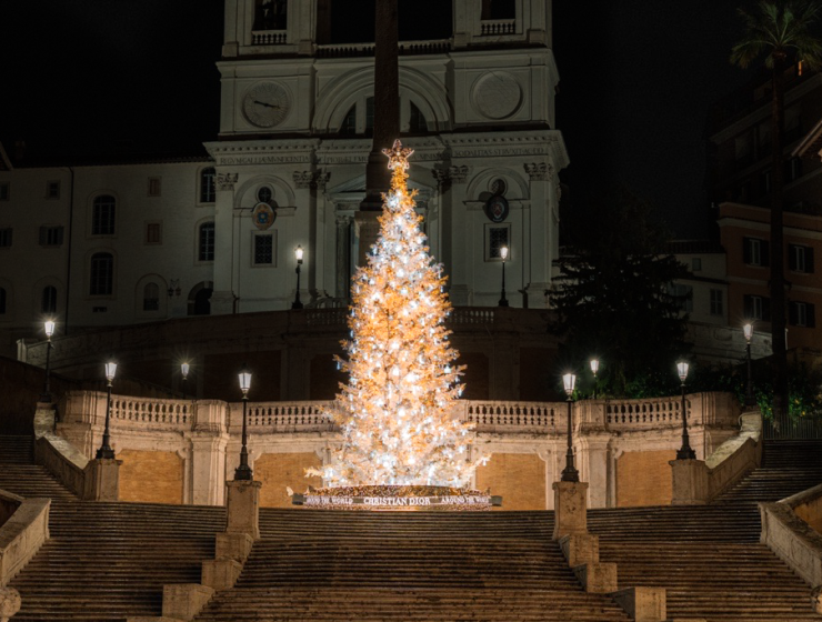 Dior Roma albero di Natale